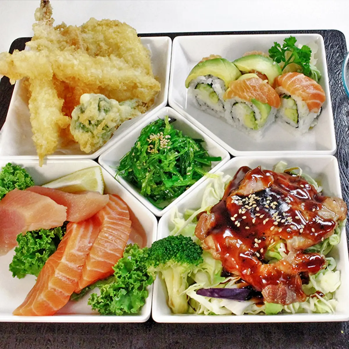 Dinner Sushi Sashimi Bento, Kojan Sushi & Korean Food