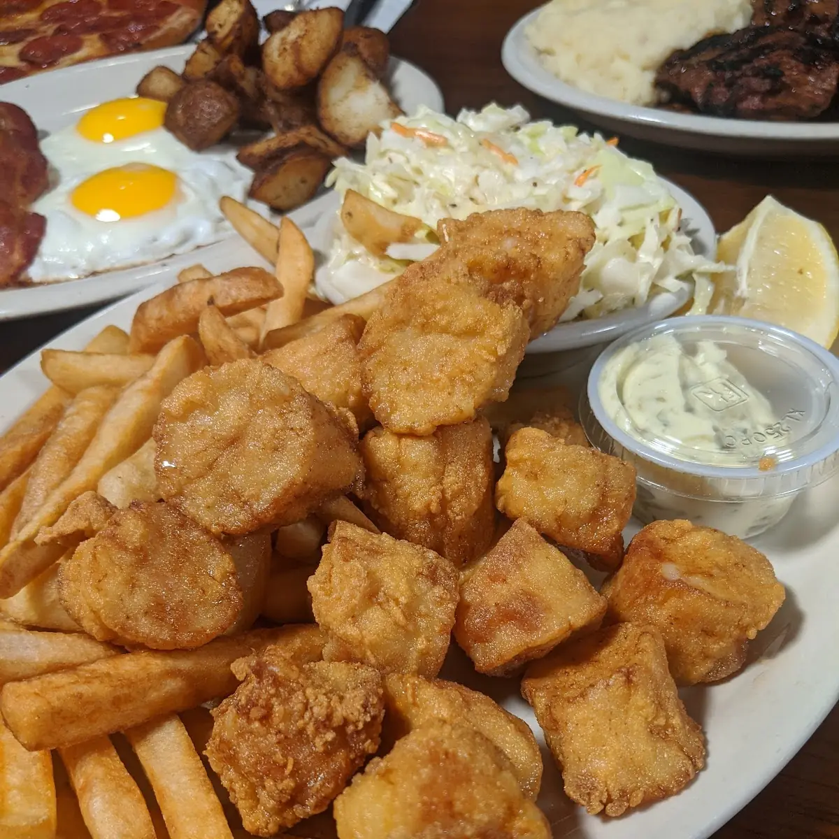 Fried Scallops