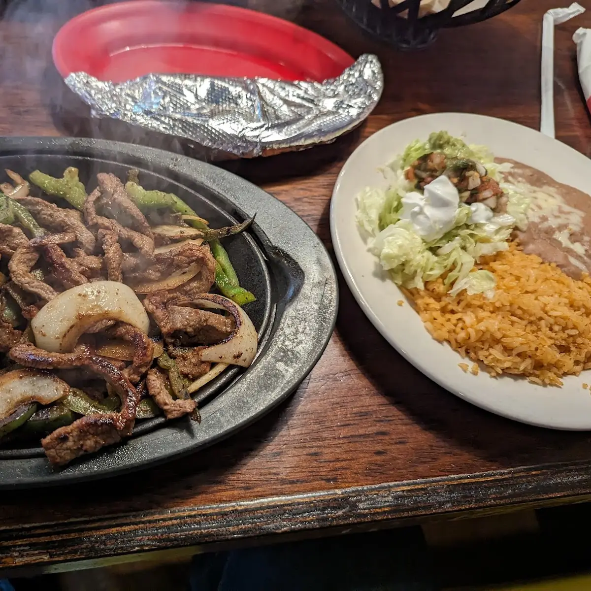 Lunch Steak Fajitas
