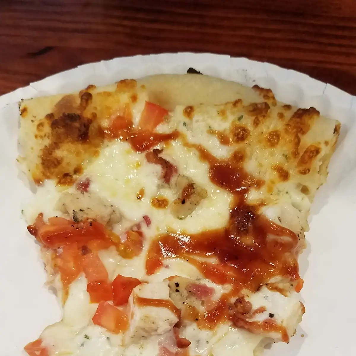 The CBR Chicken Bacon Ranch Pizza
