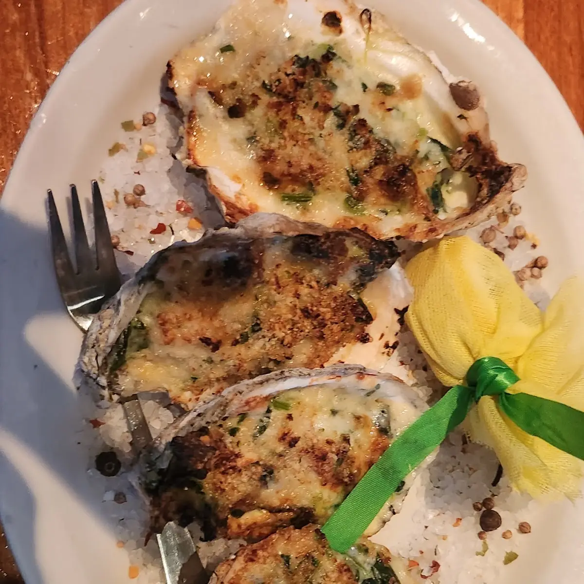 Oysters Rockefeller