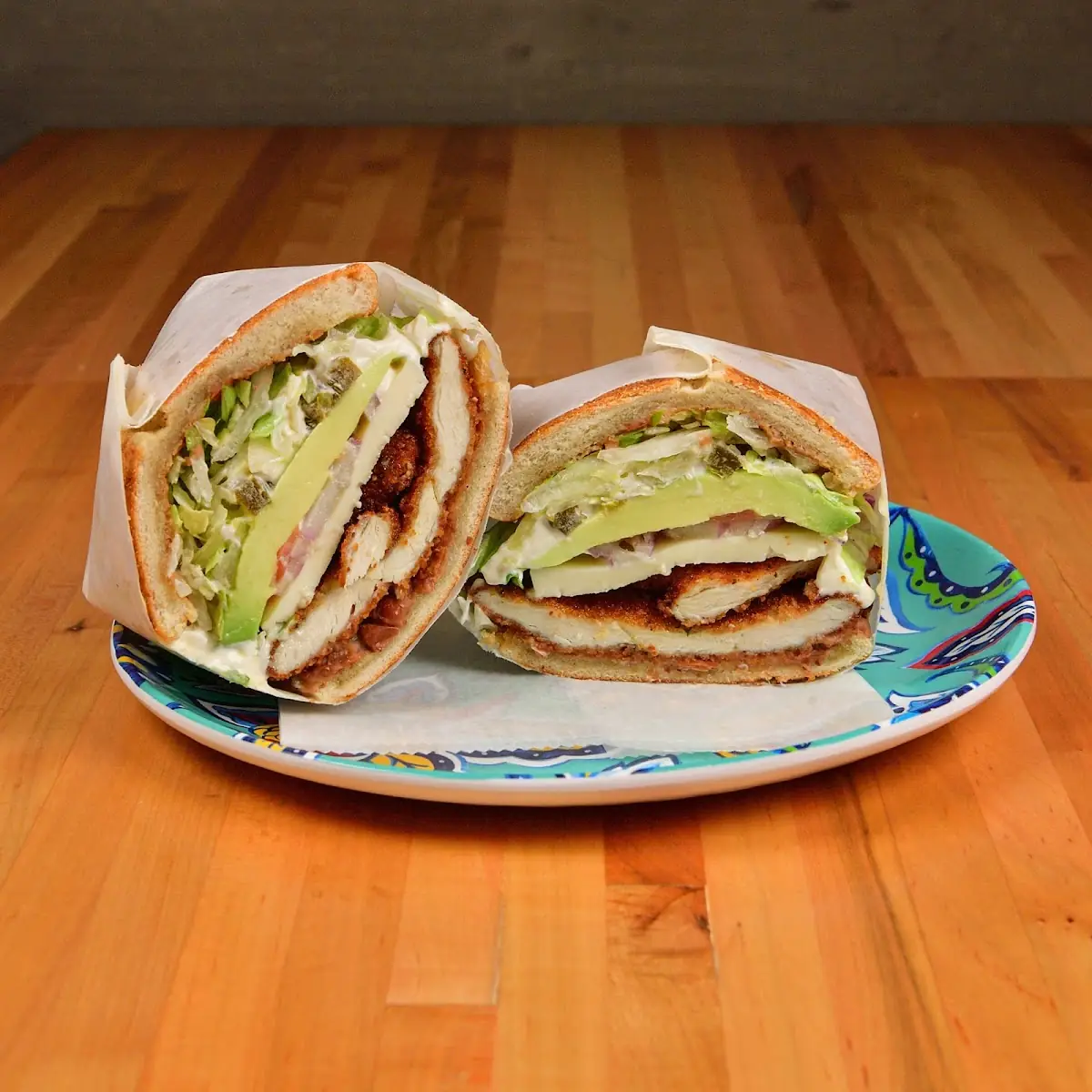 Breaded Chicken Torta De Milanesa