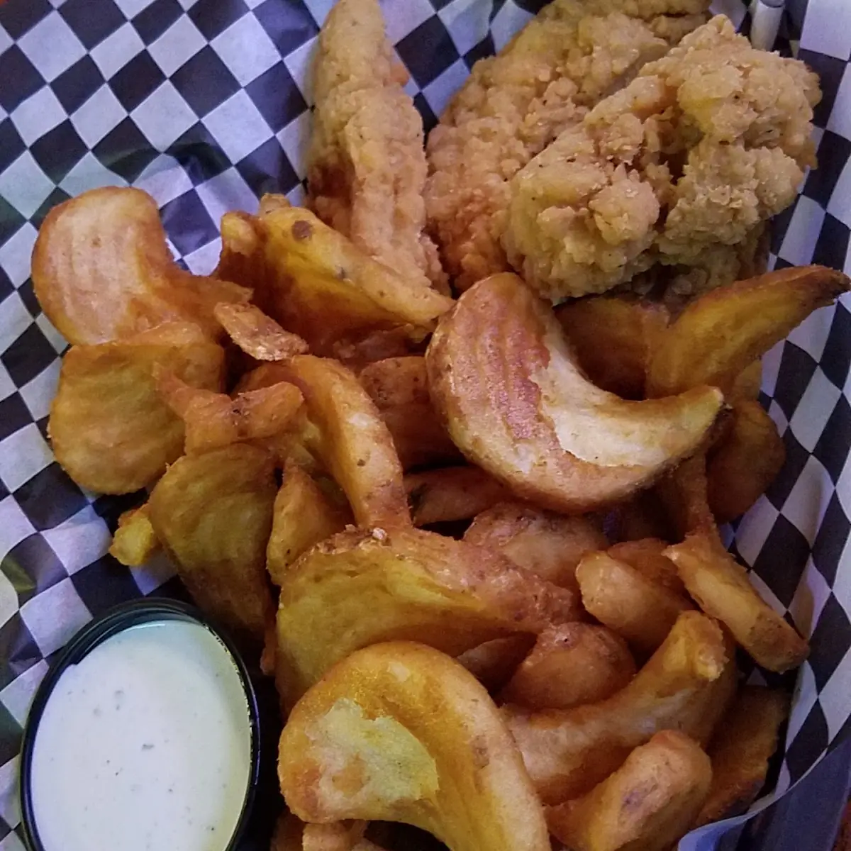 Chicken Strip Basket with Fries