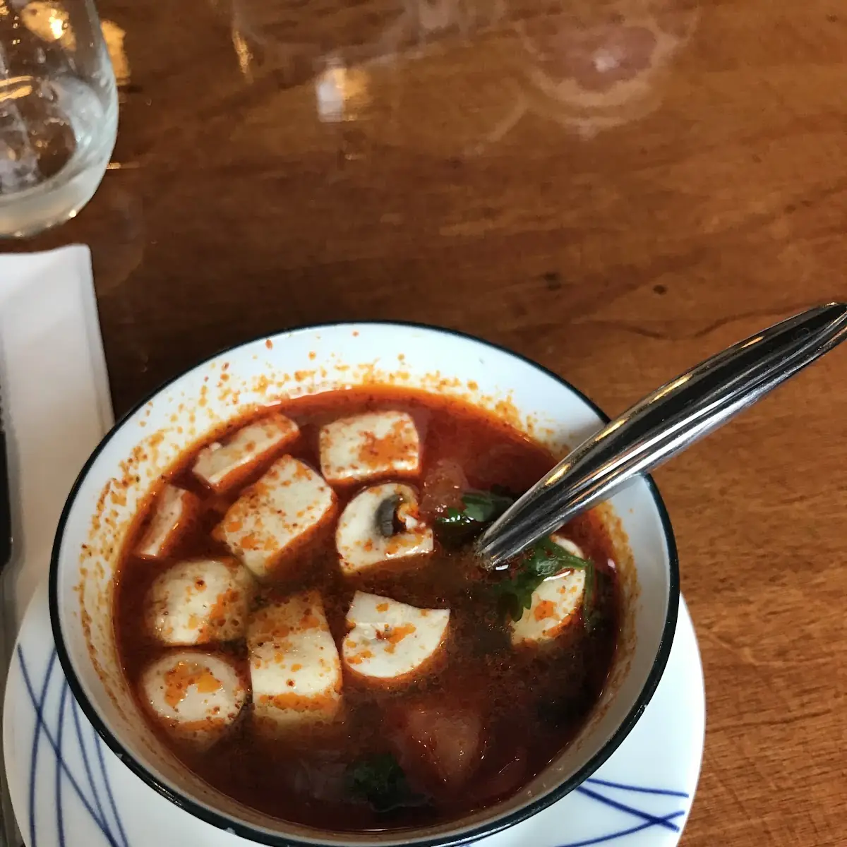 Tofu Tom Yum Soup