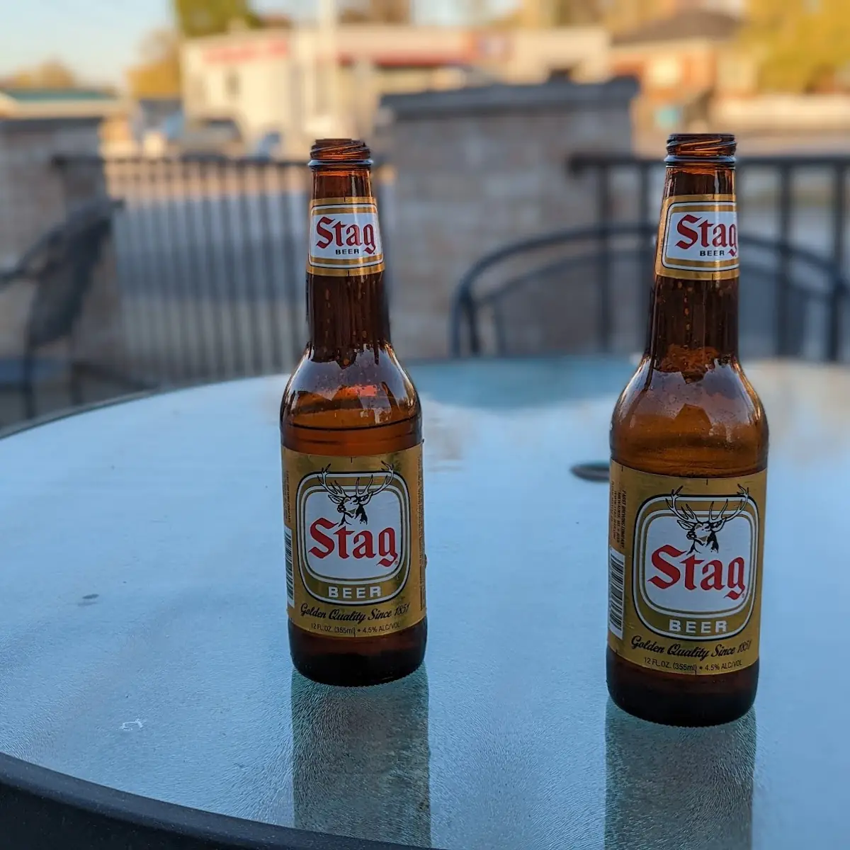 Beer on the Patio