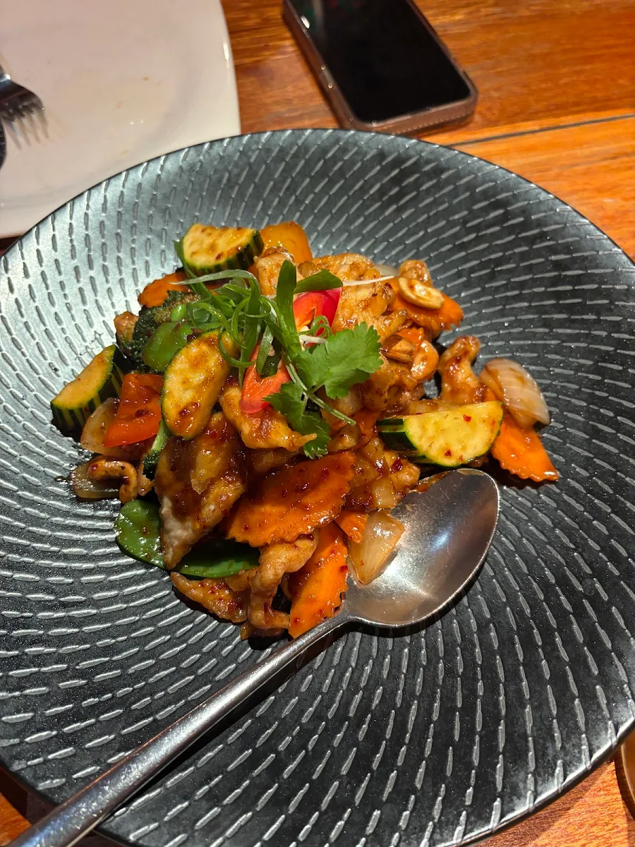 Crispy Chicken with Cashew Nuts, Infuzions Cammeray