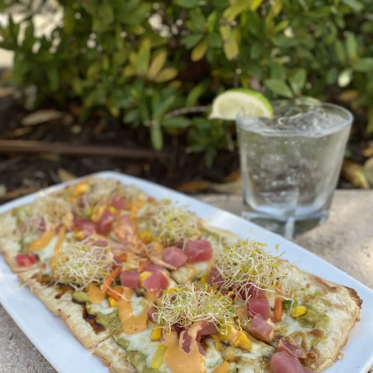 Buffalo Chicken Flatbread