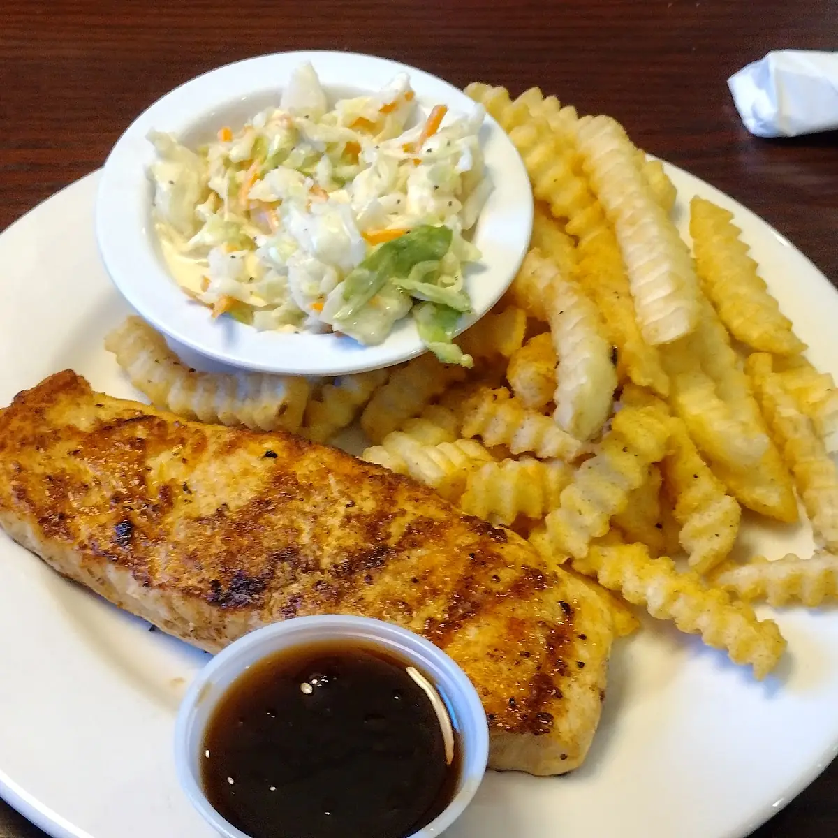 Whiskey Glazed Salmon