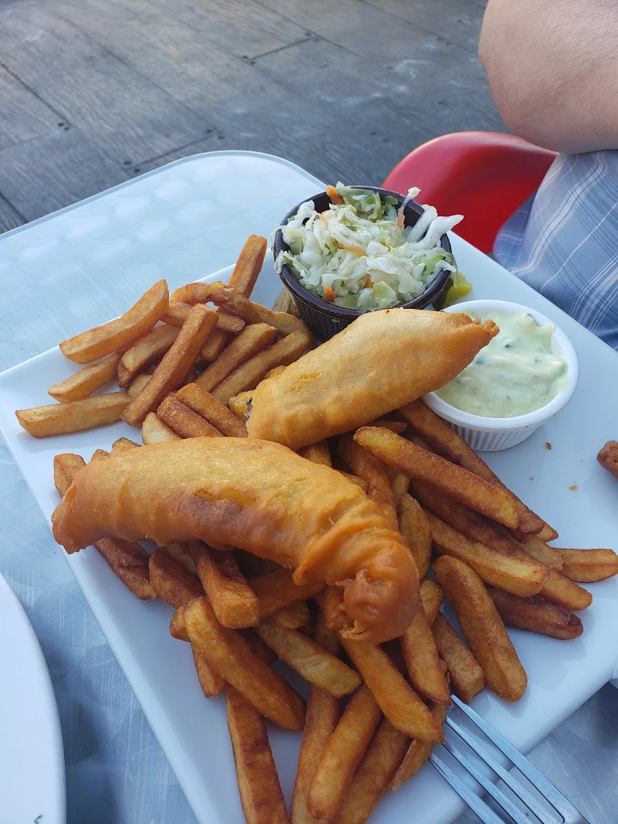 Homemade Fish and Chips Maison