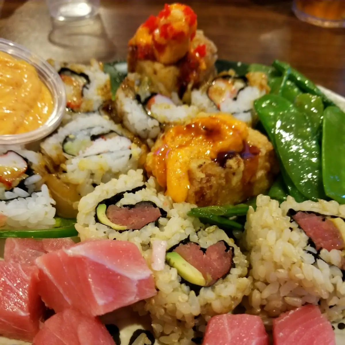 Sushi and Sashimi