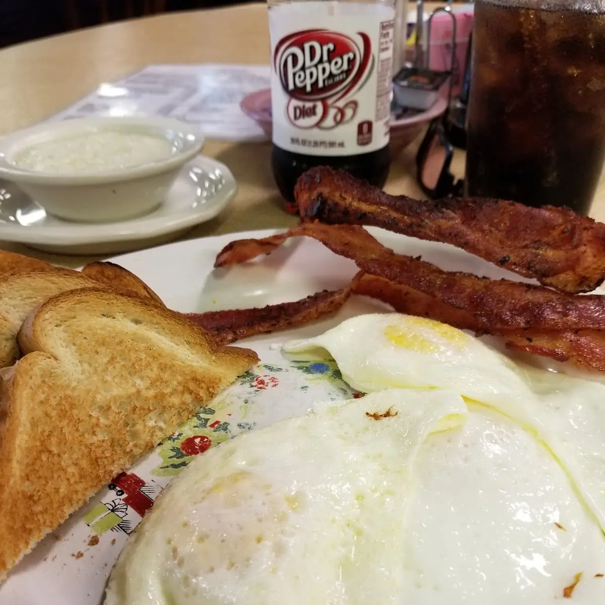 Bacon & Eggs over Medium