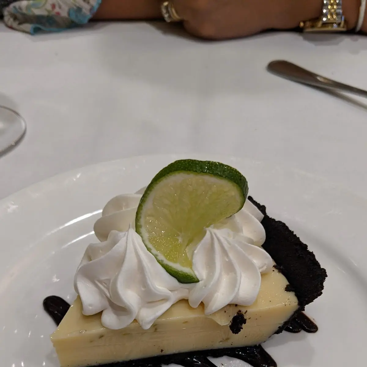 Key Lime Pie with an Oreo Cookie Crust