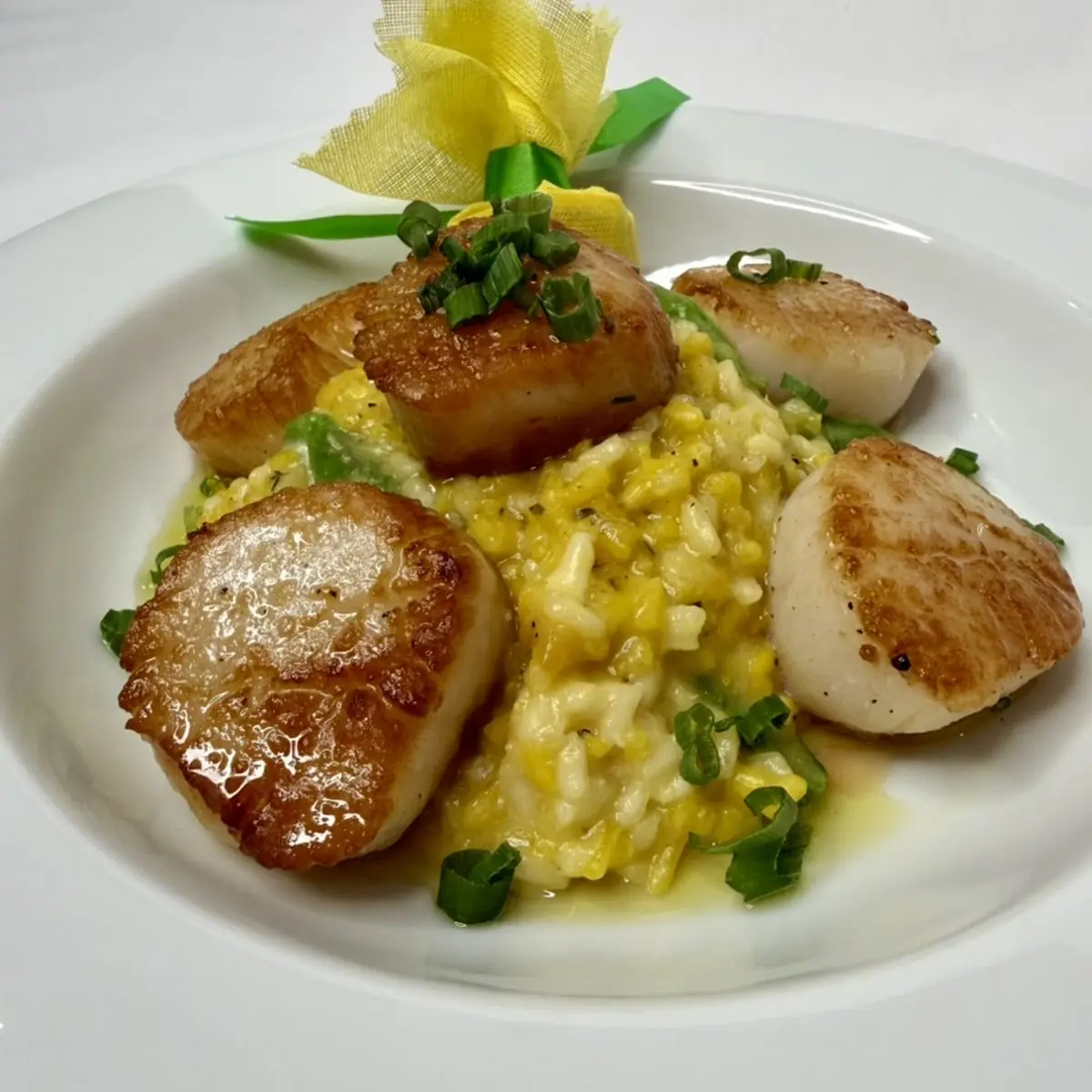Pan-Seared Scallops