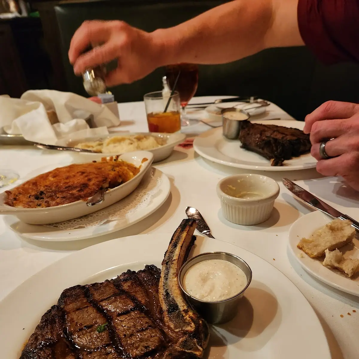 Spicy Ancho-Rubbed Cowboy Cut Ribeye(18 Oz)