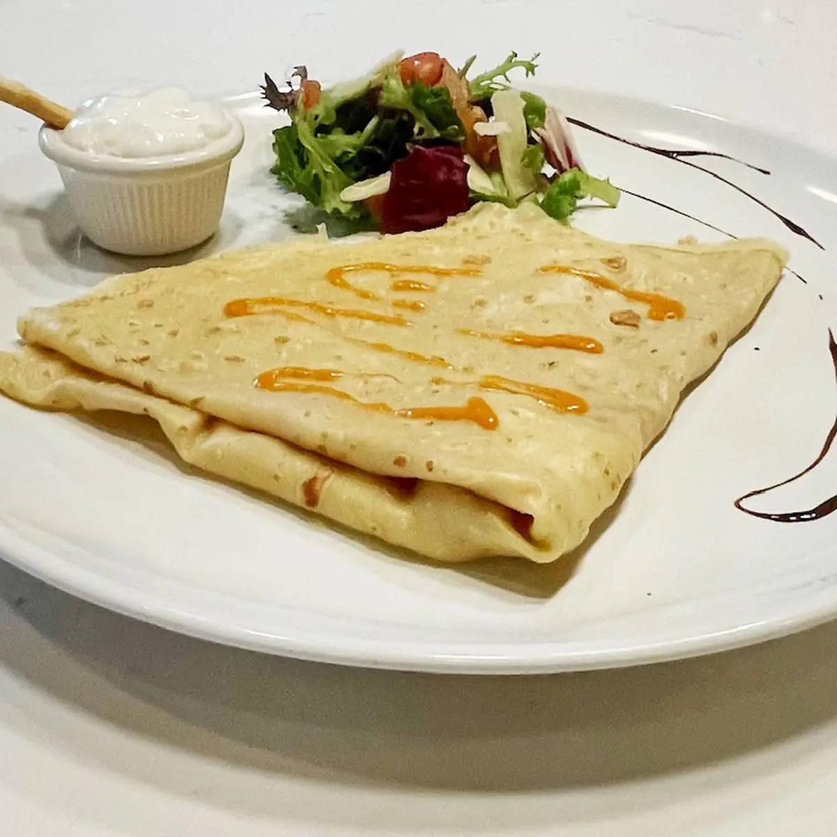 Chicken & Bacon Crêpe