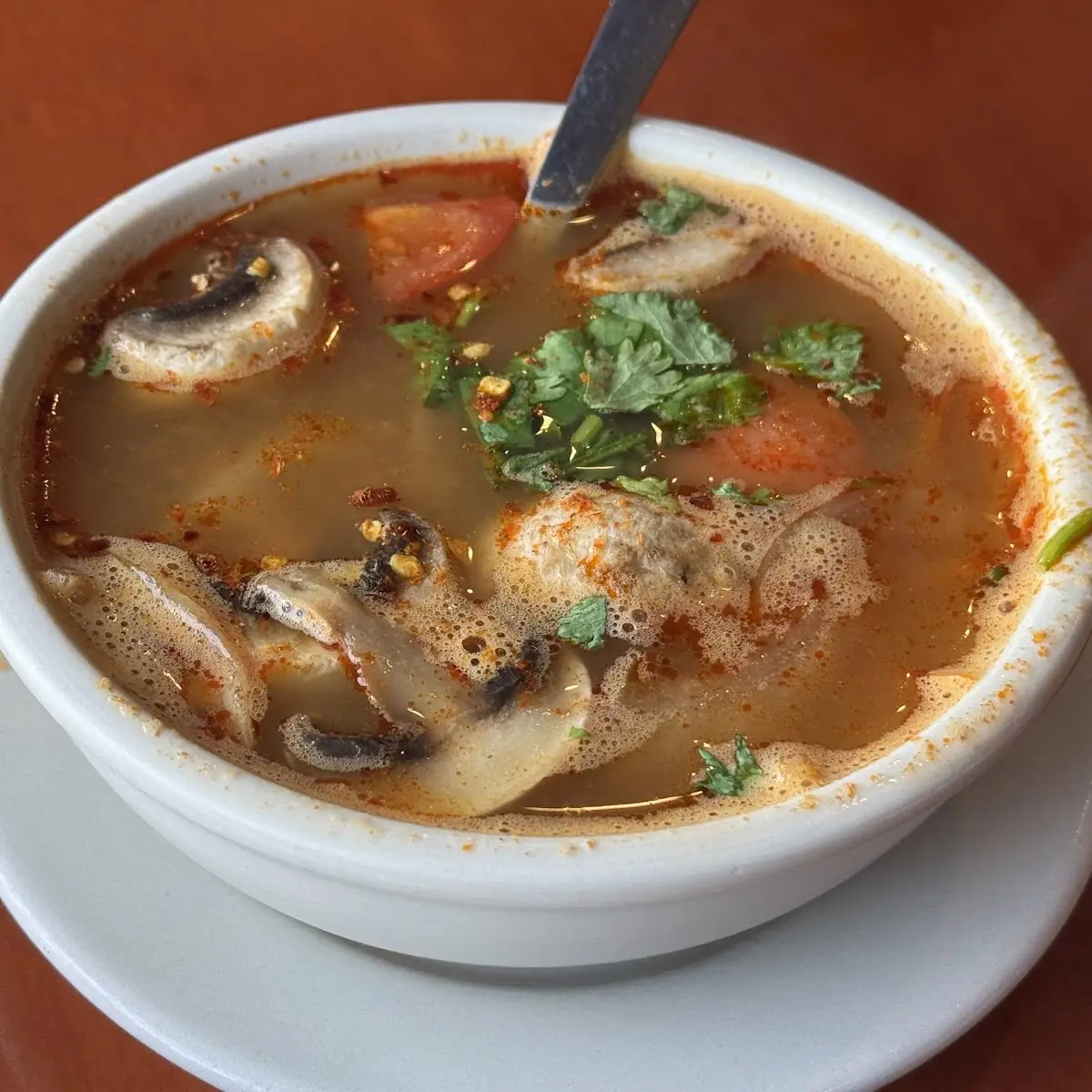Tom Yum Soup with Shrimp