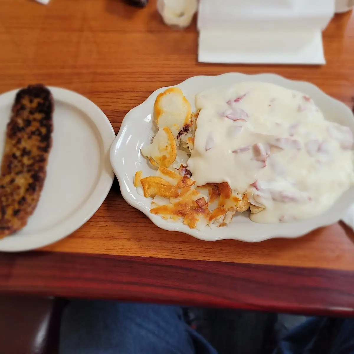 Creamed Chipped Beef on Toast