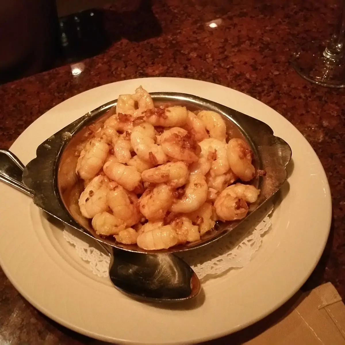Shrimp in Garlic Sauce