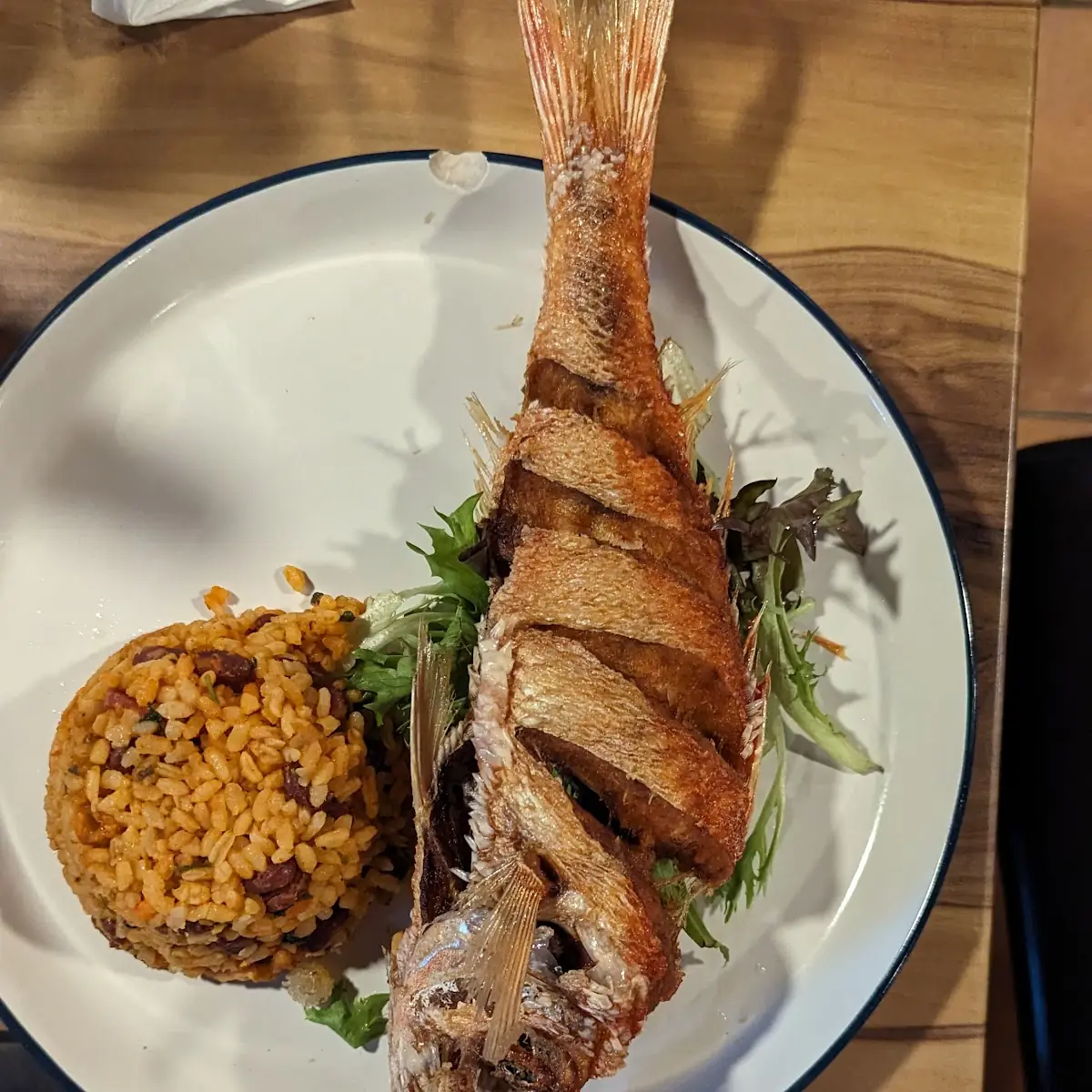 Fried Whole Red Snapper