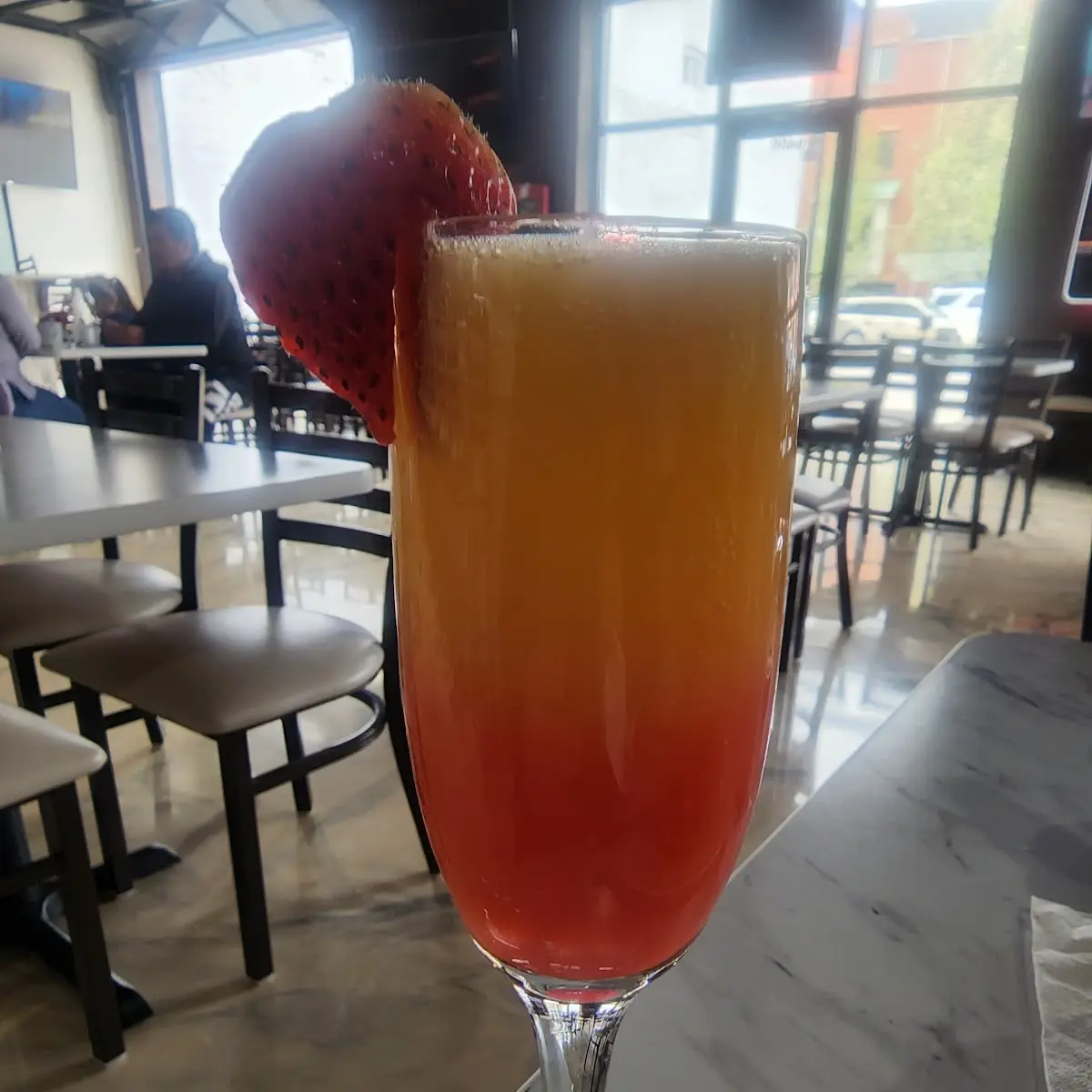 Strawberry Mimosa