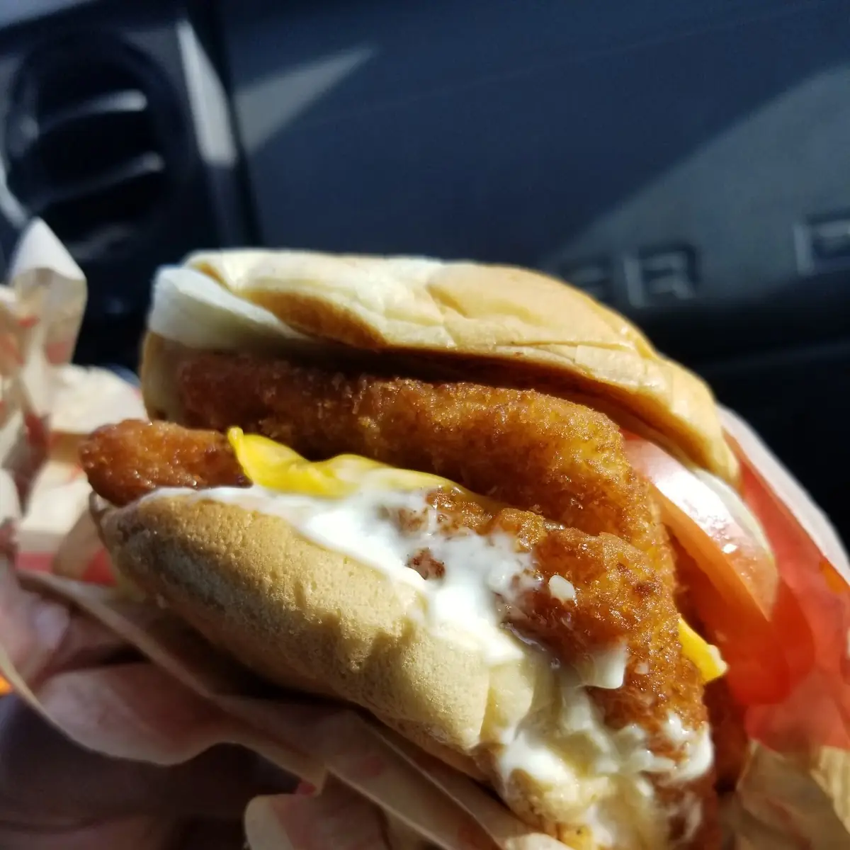 Double Patty Fish Friday Sandwich