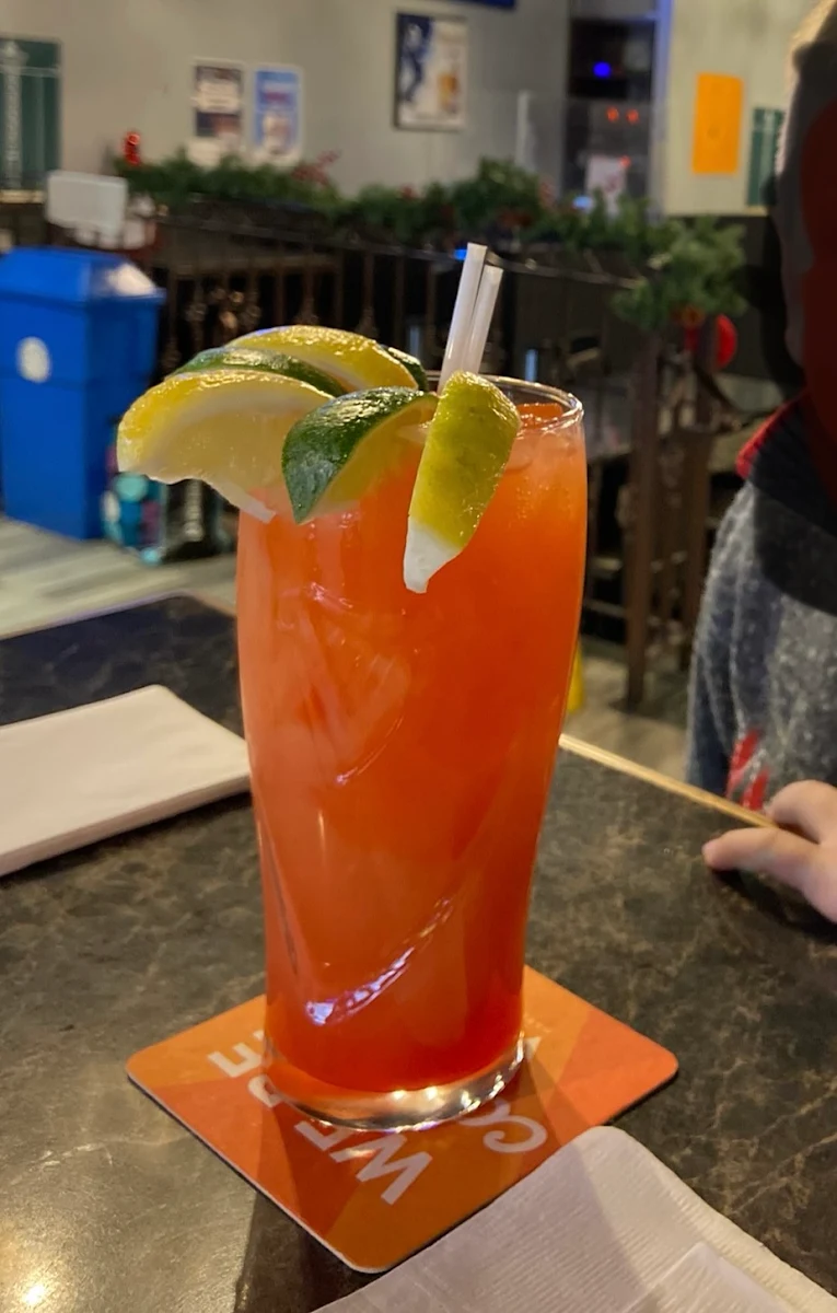 Kids Shirley Temple Extra Garnish, Whisky John's Oshawa