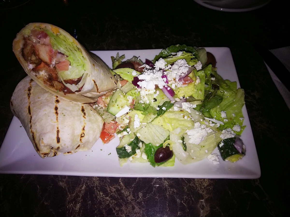 Tandoori Chicken Wrap, Whisky John's Oshawa