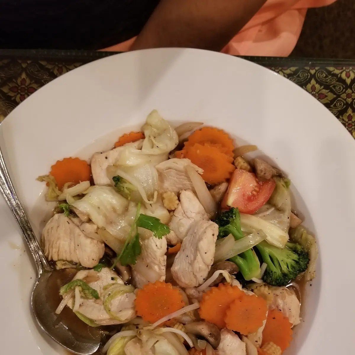 Vegetable Delight with Chicken