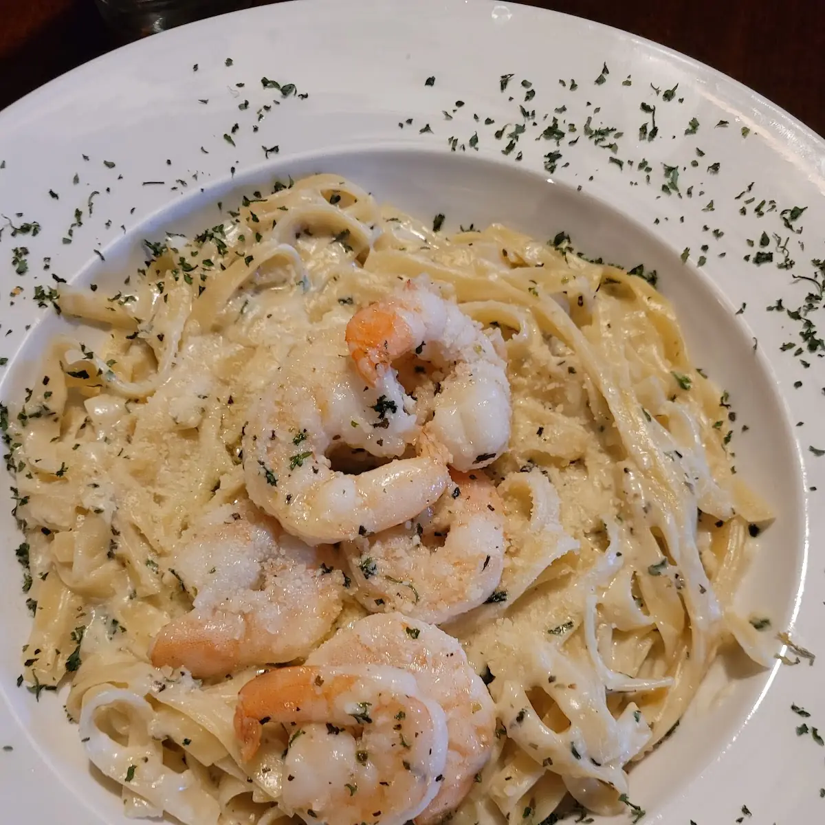 Shrimp Alfredo