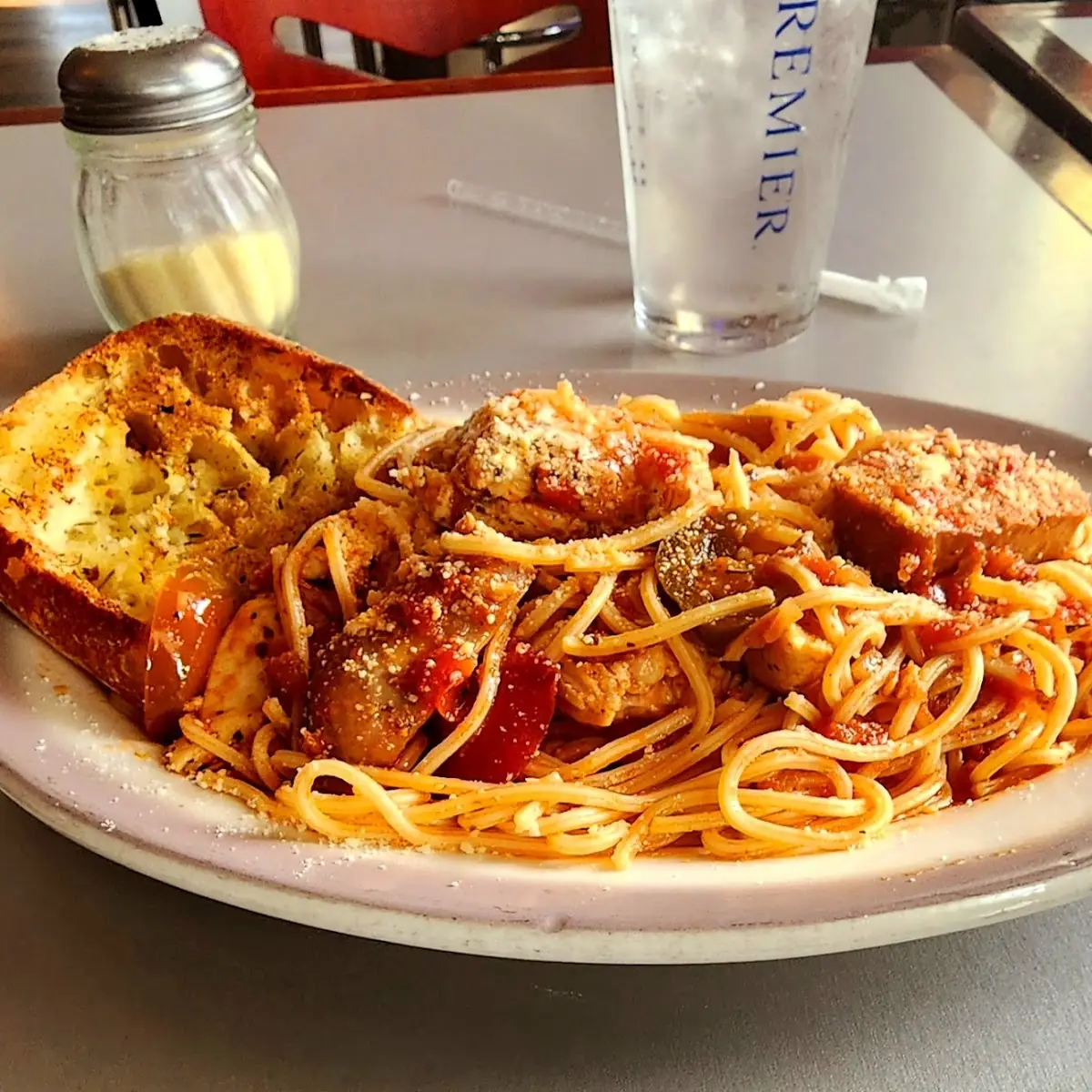 Spaghetti and Meatballs