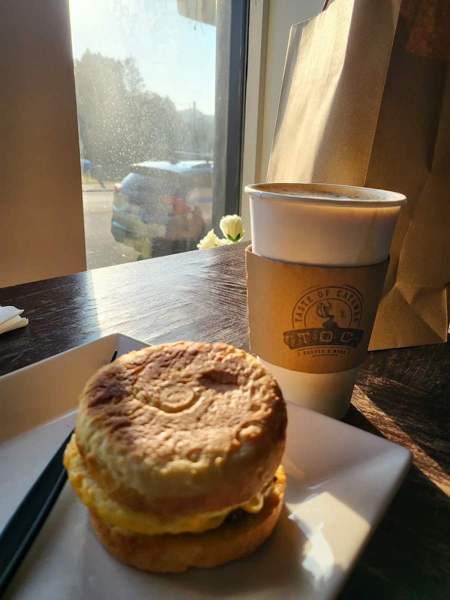 Sausage Egg and Cheese English Muffin