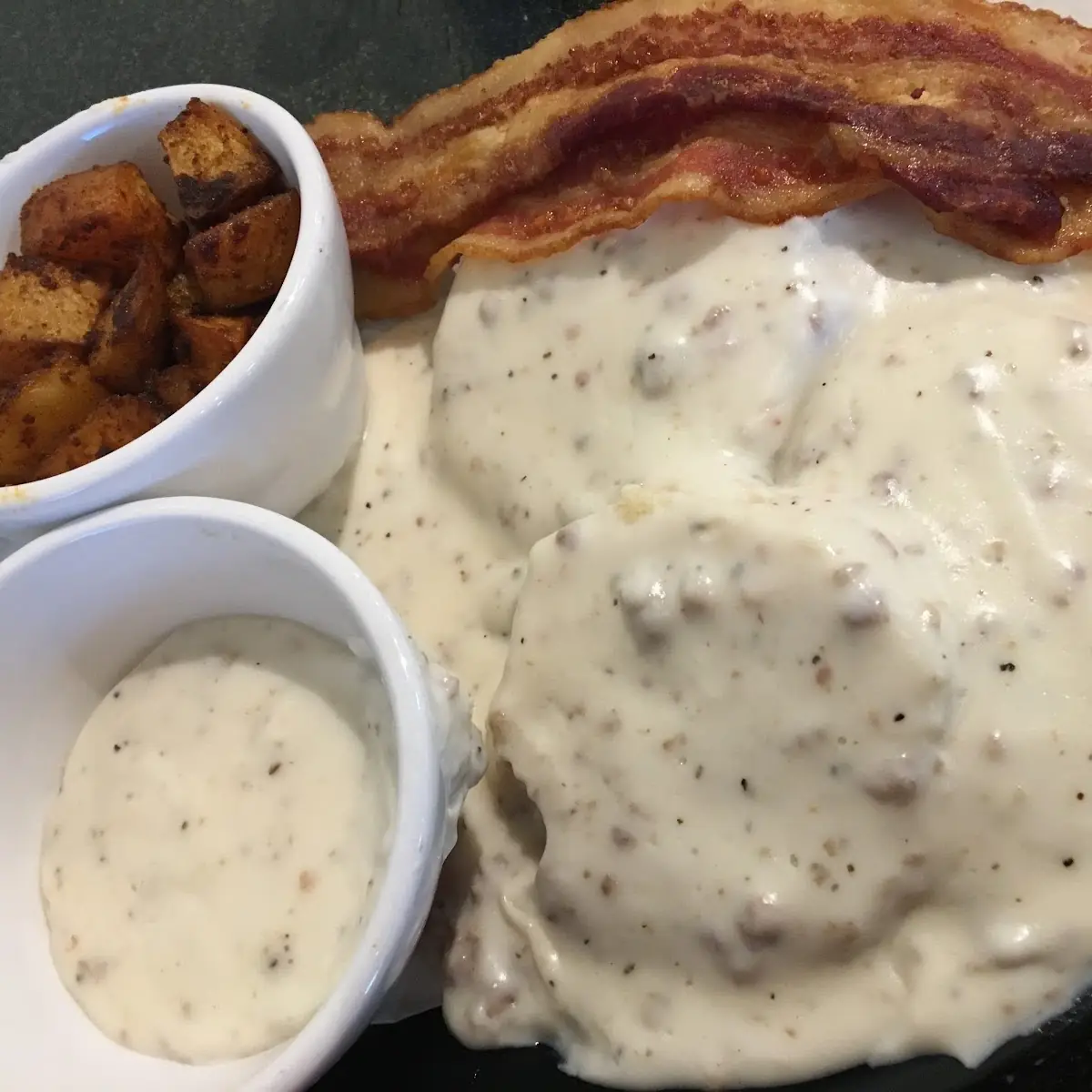 Old Fashioned Biscuits and Gravy