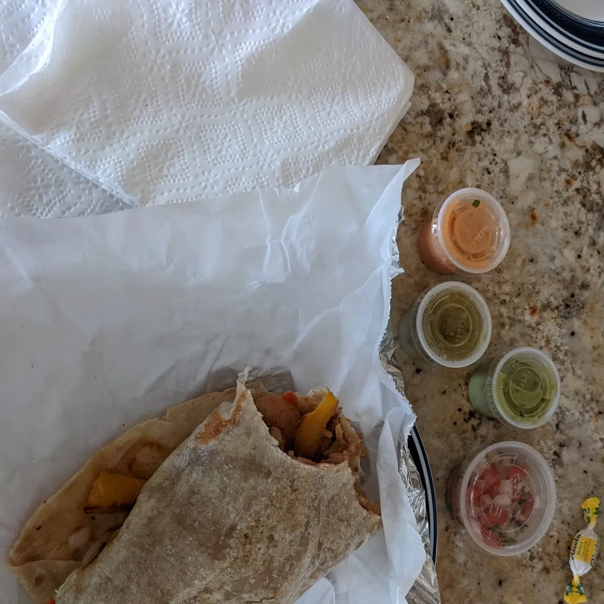 Shrimp Burrito