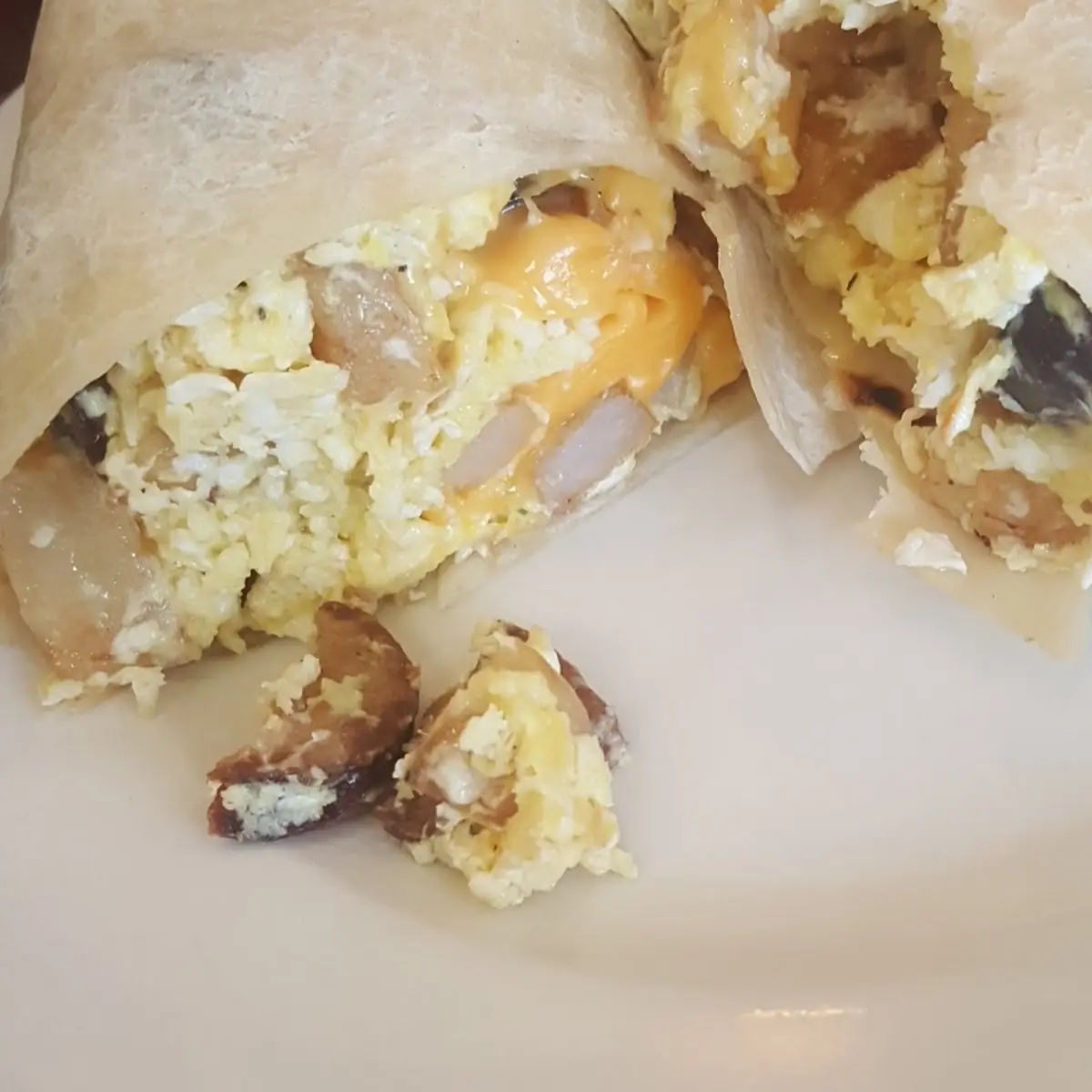 Sausage Egg and Cheese Wrap