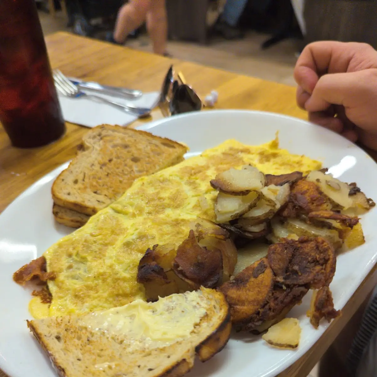 Corned Beef Omelette
