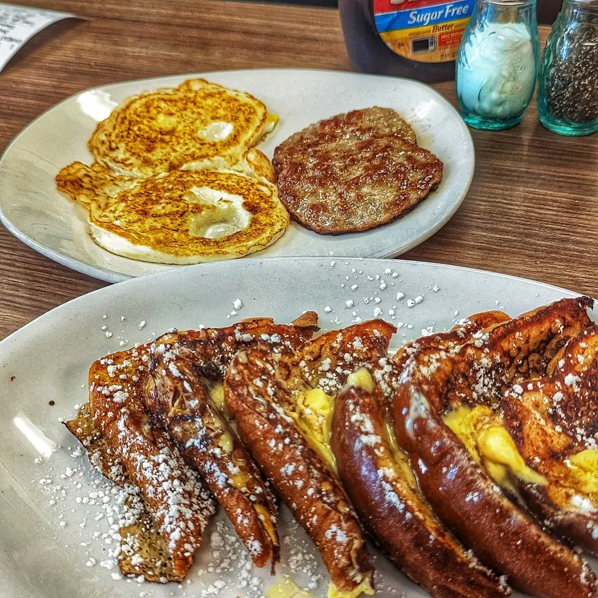 French Toast Combo Eggs over Hard My Fave