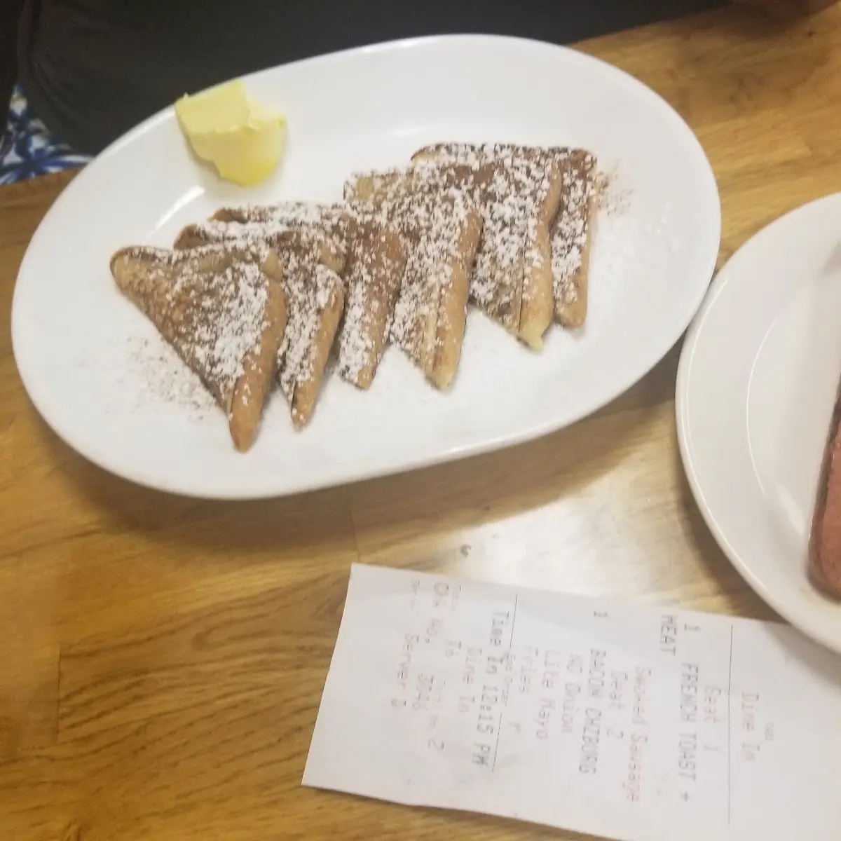 French Toast Wit Smoked Sausage
