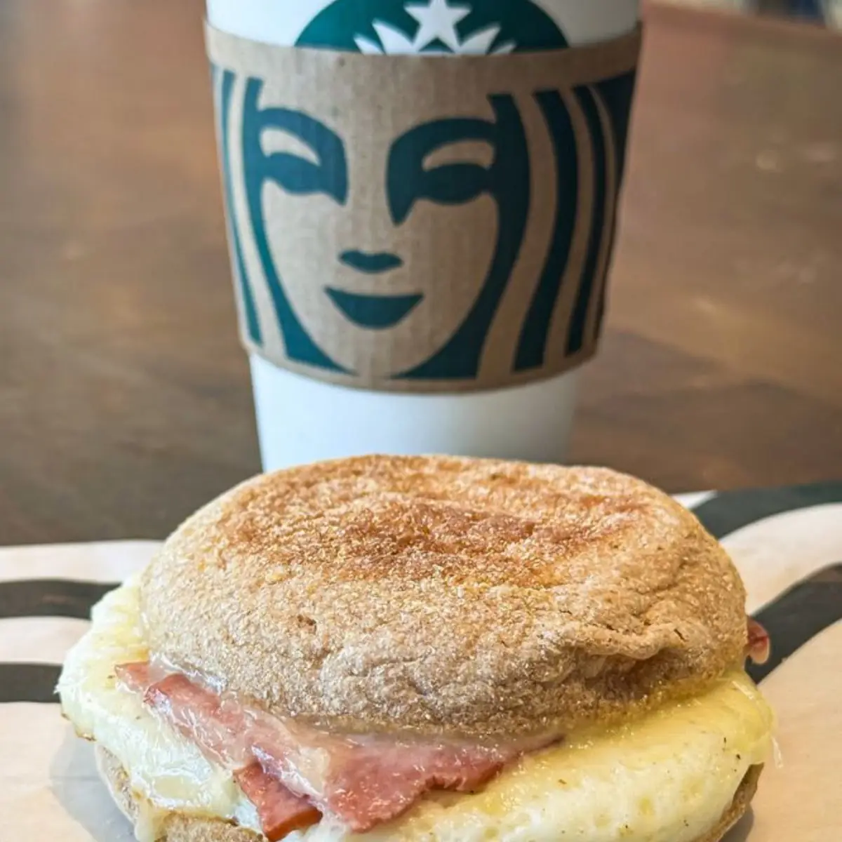 Turkey Bacon Cheddar & Egg White Sandwich