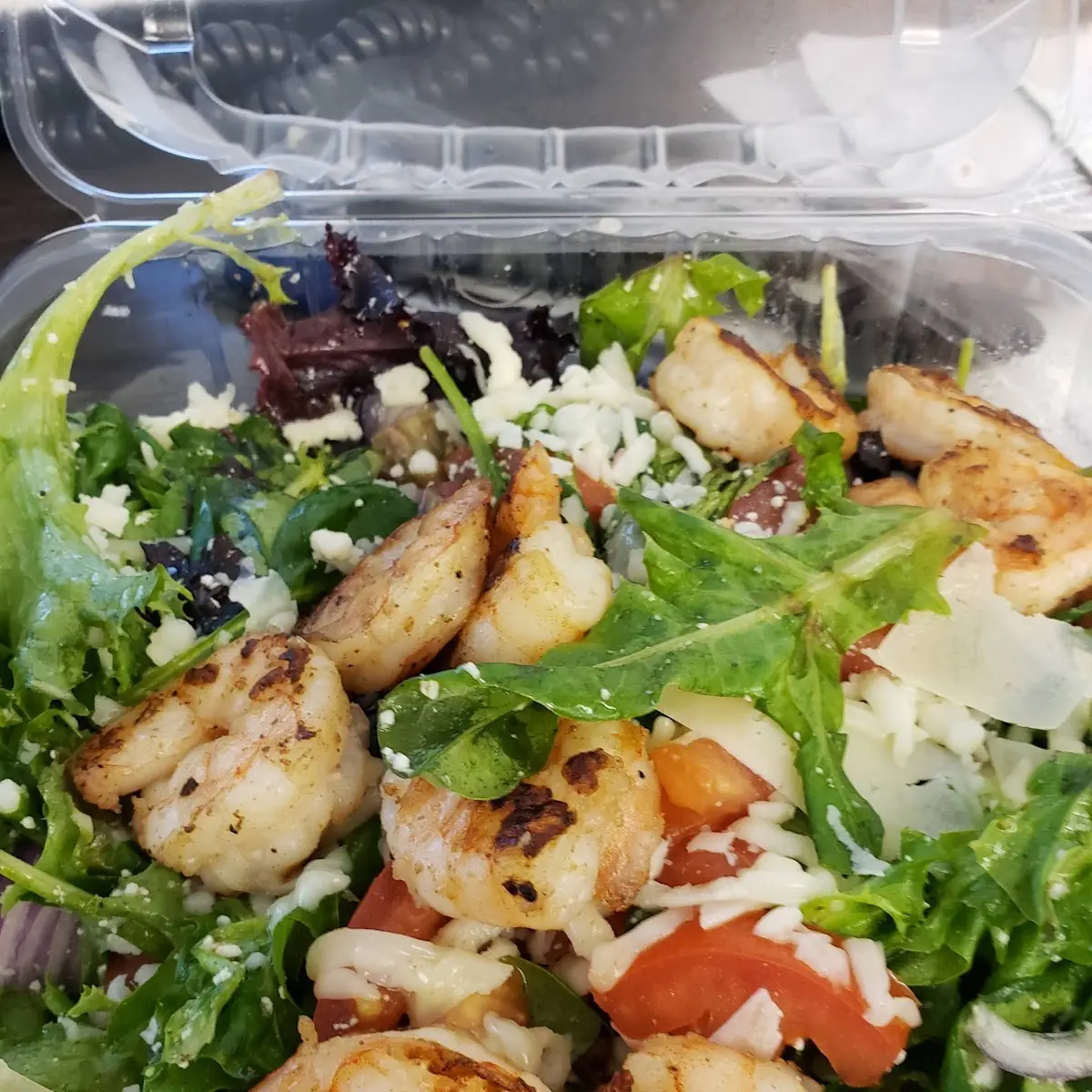 Grilled Shrimp Caesar Salad