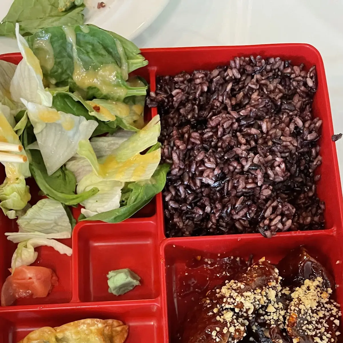 Korean BBQ Beef Bento