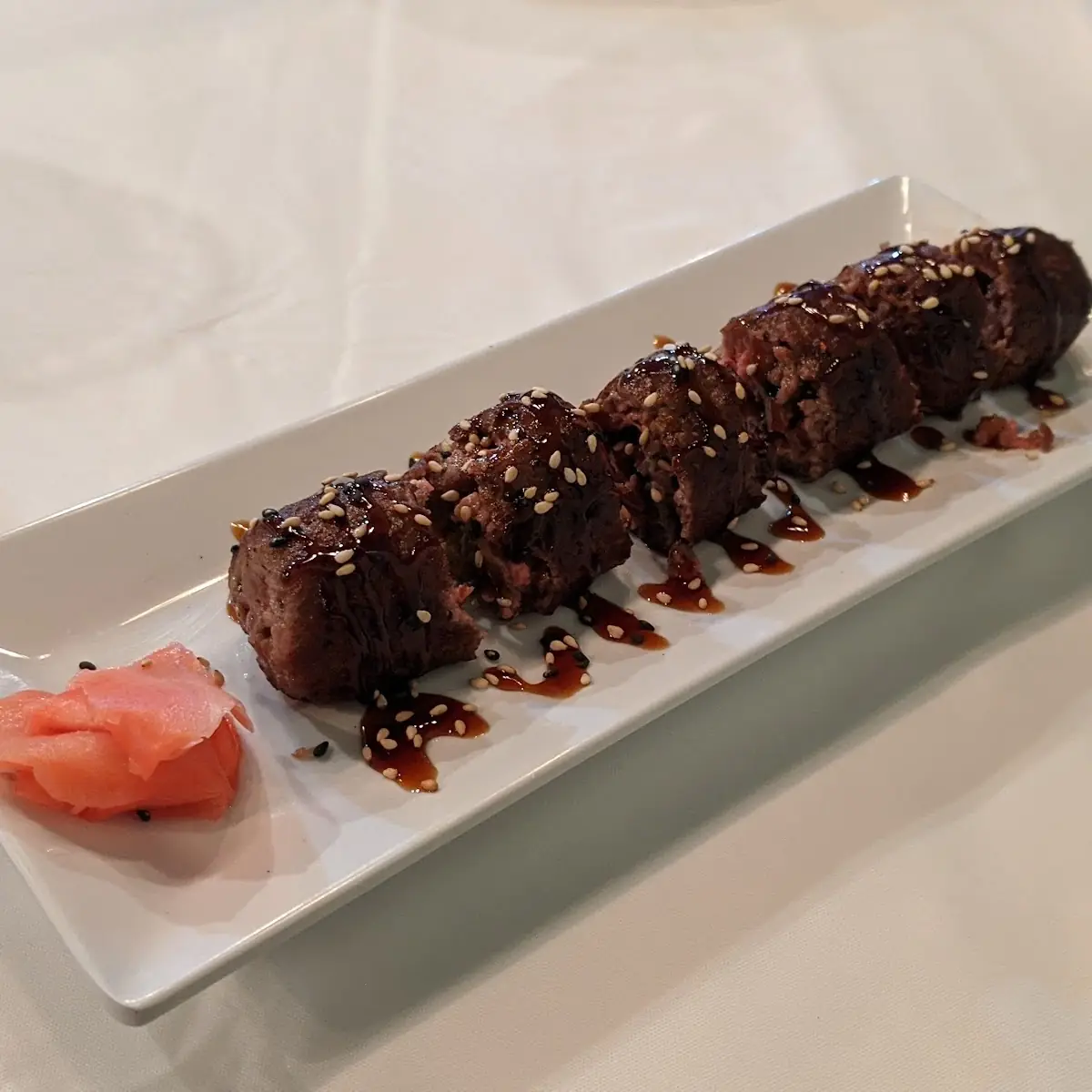 Medium Rare Steak Roll
