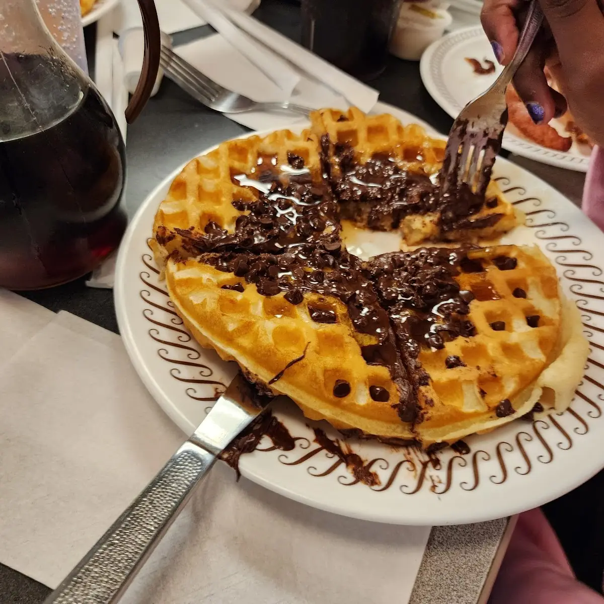 Chocolate Chip Waffle
