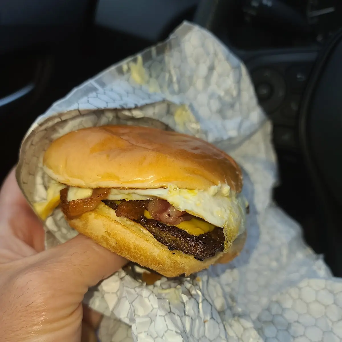 Baconator Breakfast Sandwich
