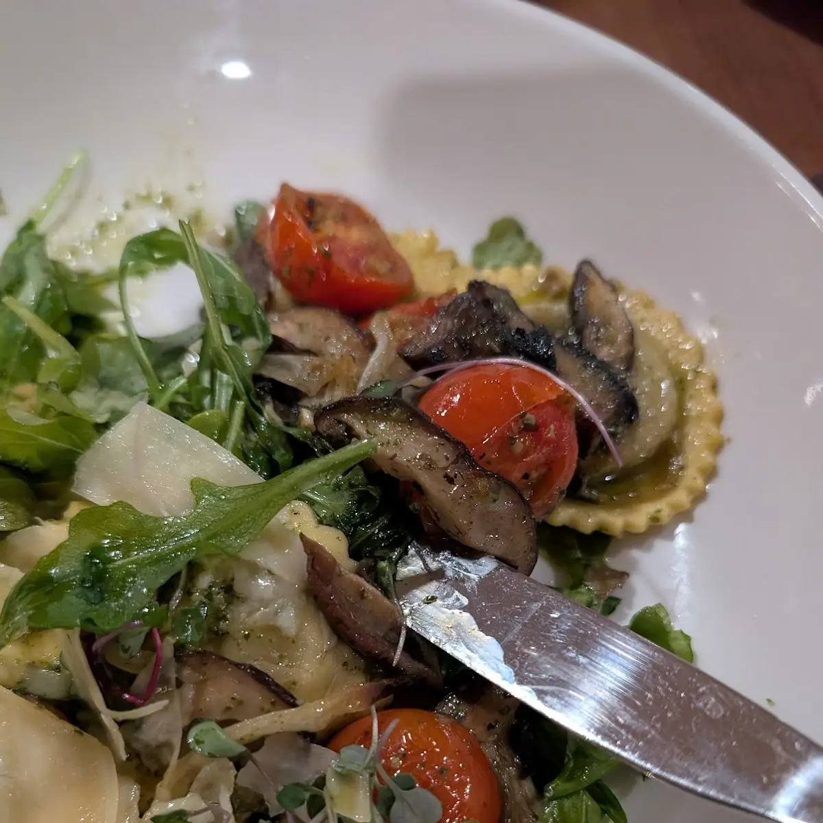Wild Mushroom Ravioli