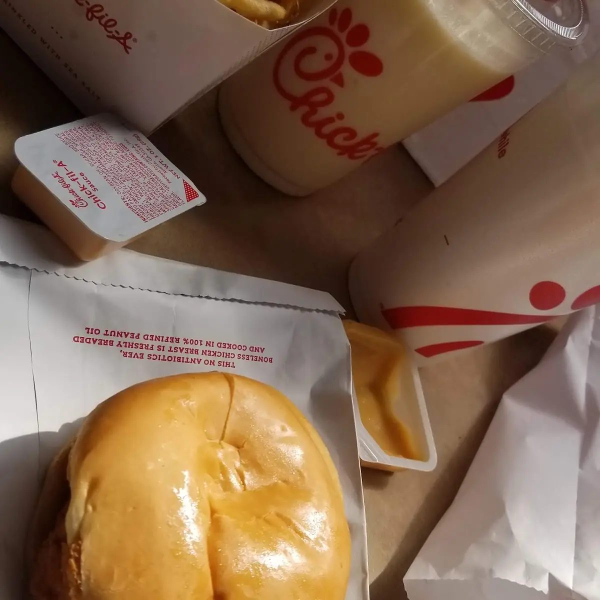 Chick Fil a Chicken Sandwich Combo
