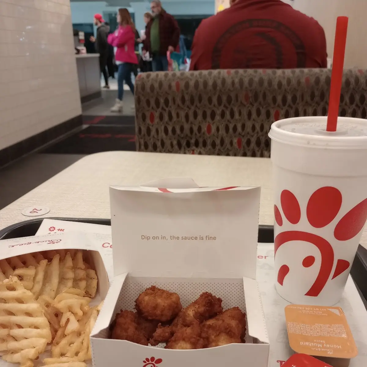 Chicken Nuggets Medium Waffle French Fries Coke Zero