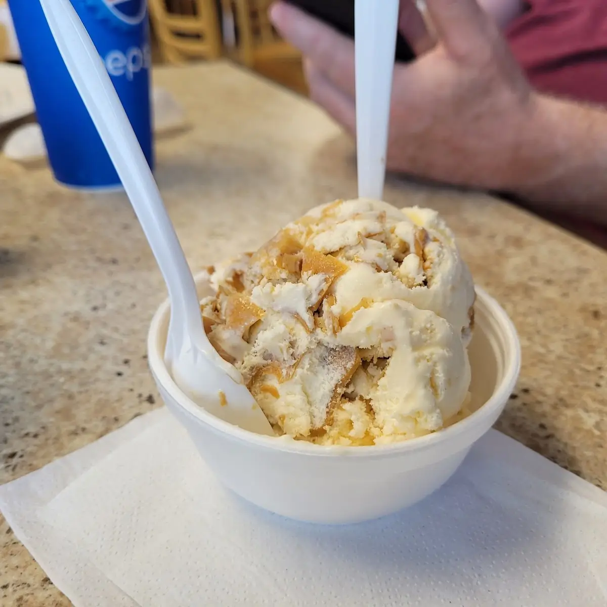 Homemade Peanut Butter Ice Cream