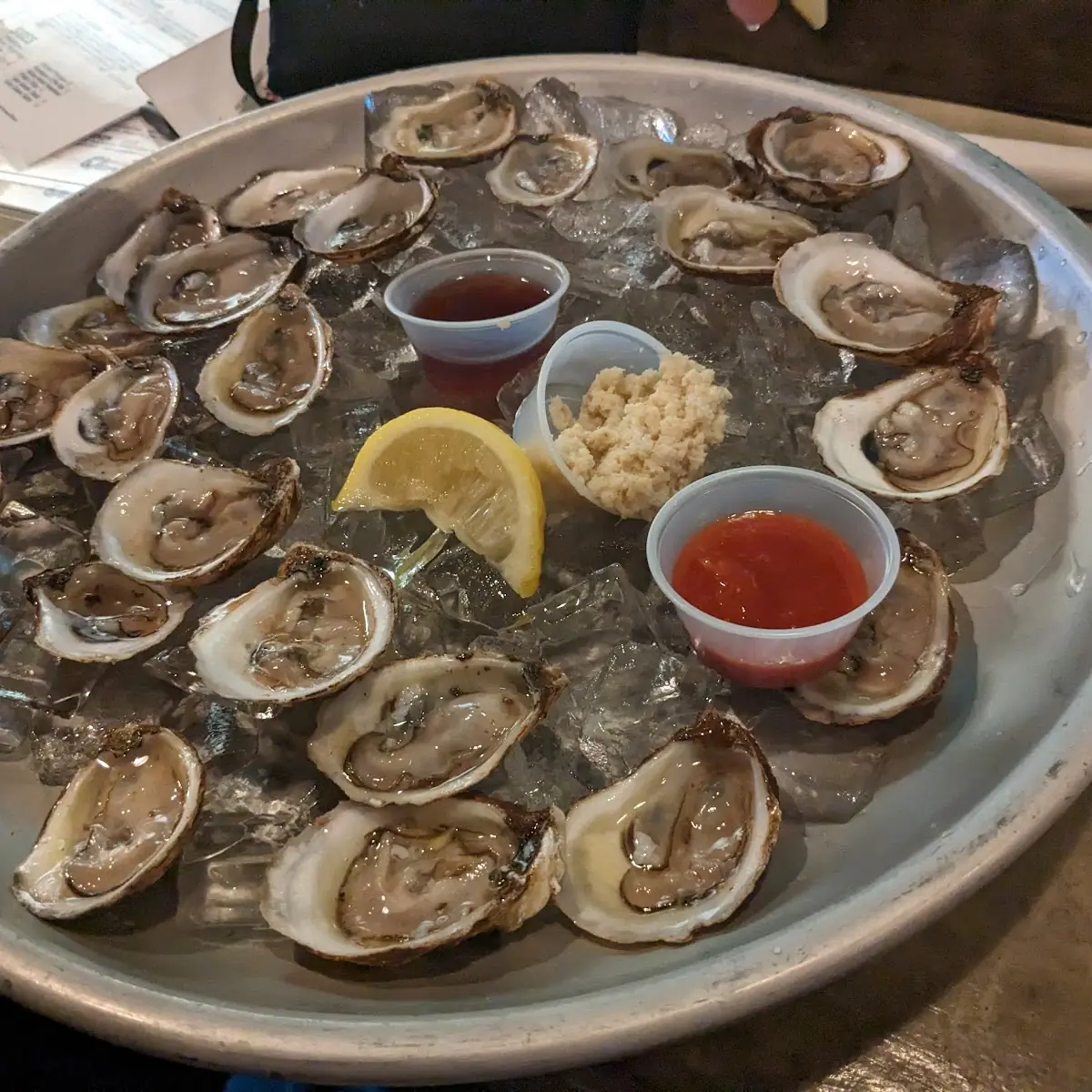 Oysters on Half Shell