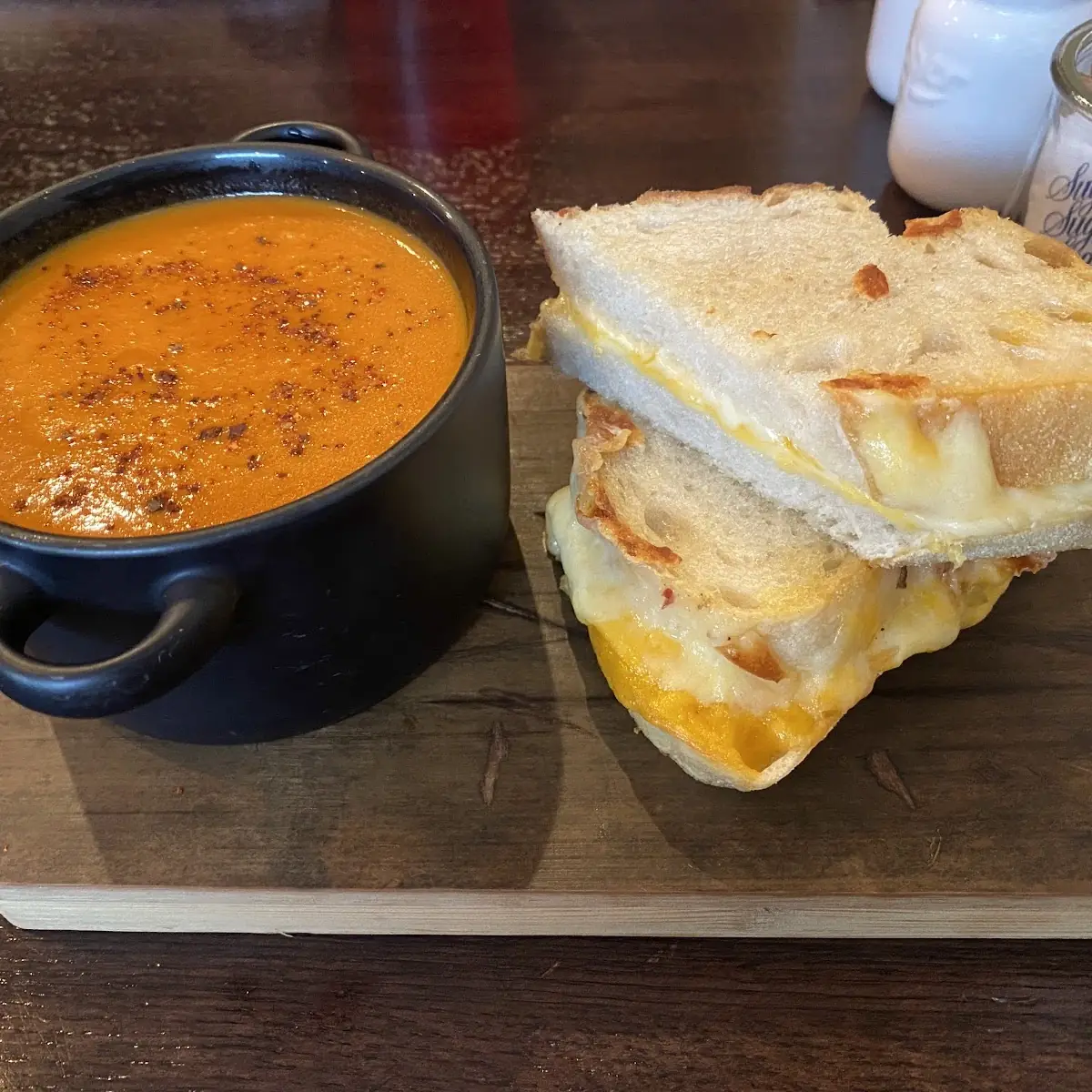 Grilled Cheese & Tomato Soup