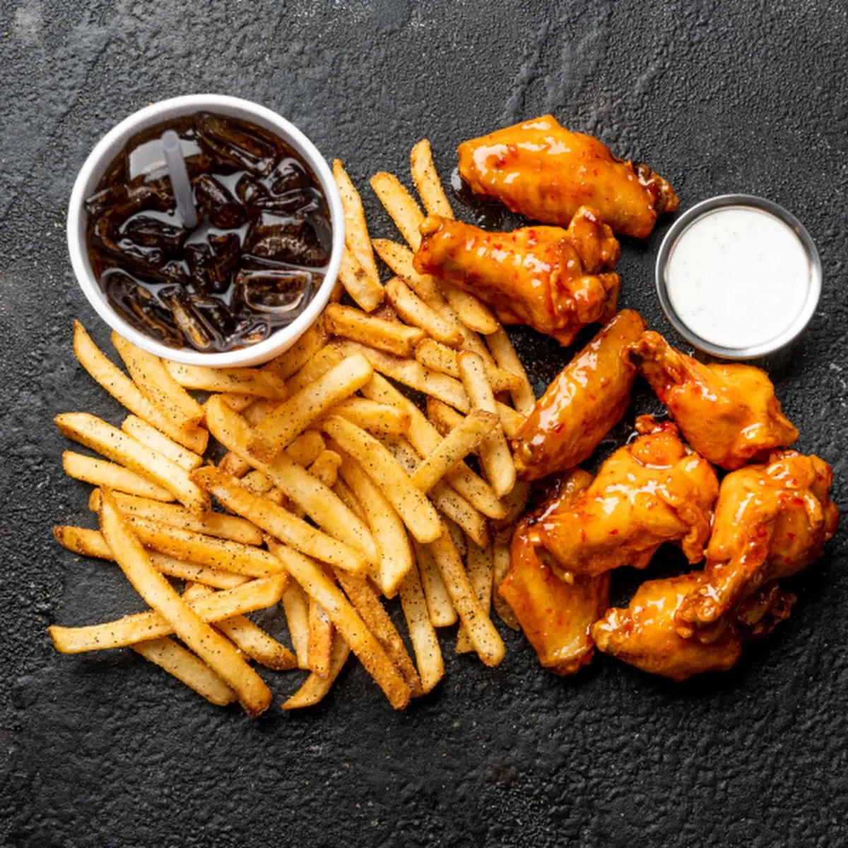 Bone-In Wings Combo